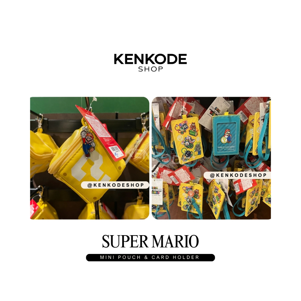 

ID Card Holder Gantungan Kartu Flazz emoney/ Small Pouch Mario Block