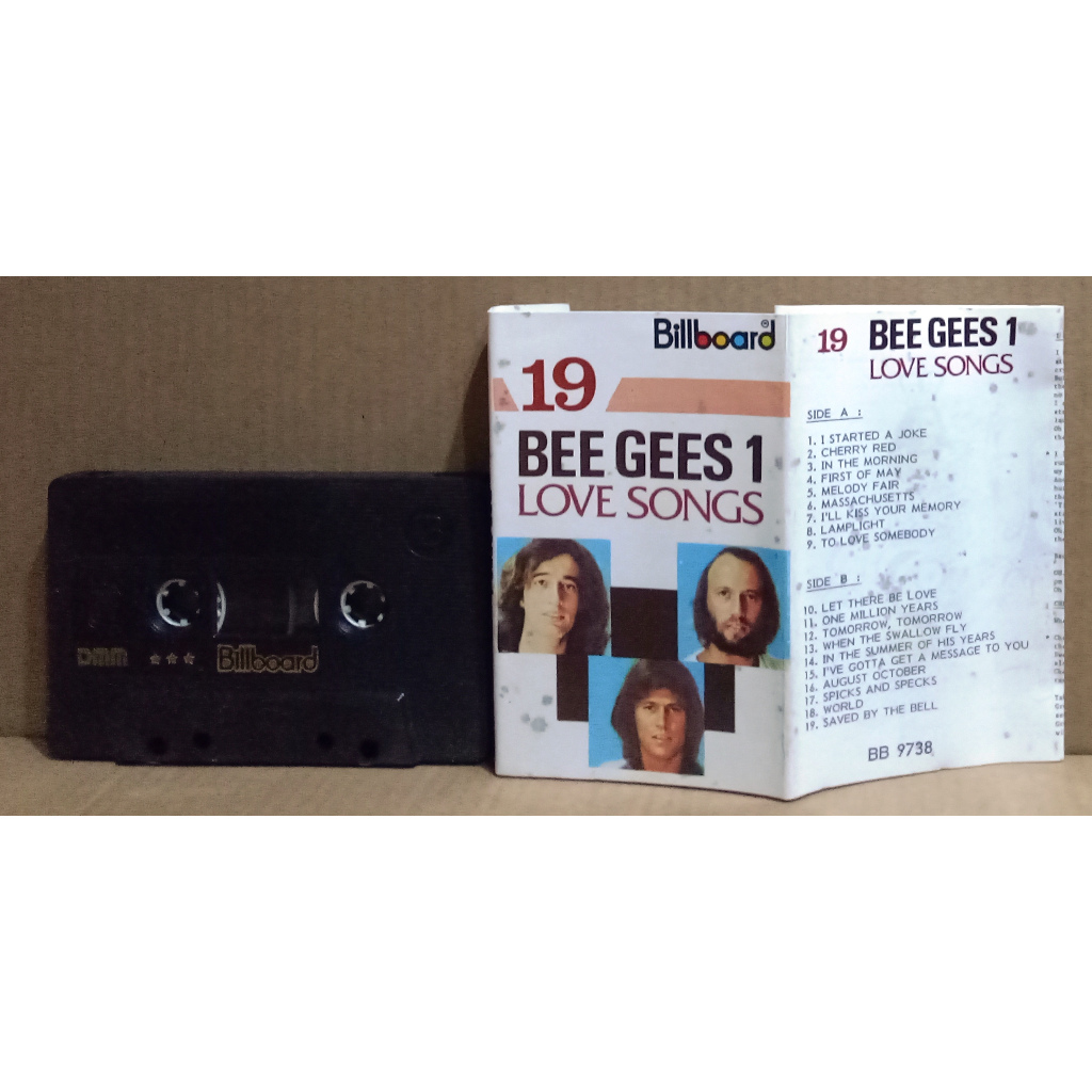 BEE GEES - 19 BEE GEES LOVE SONGS 1 - Kaset