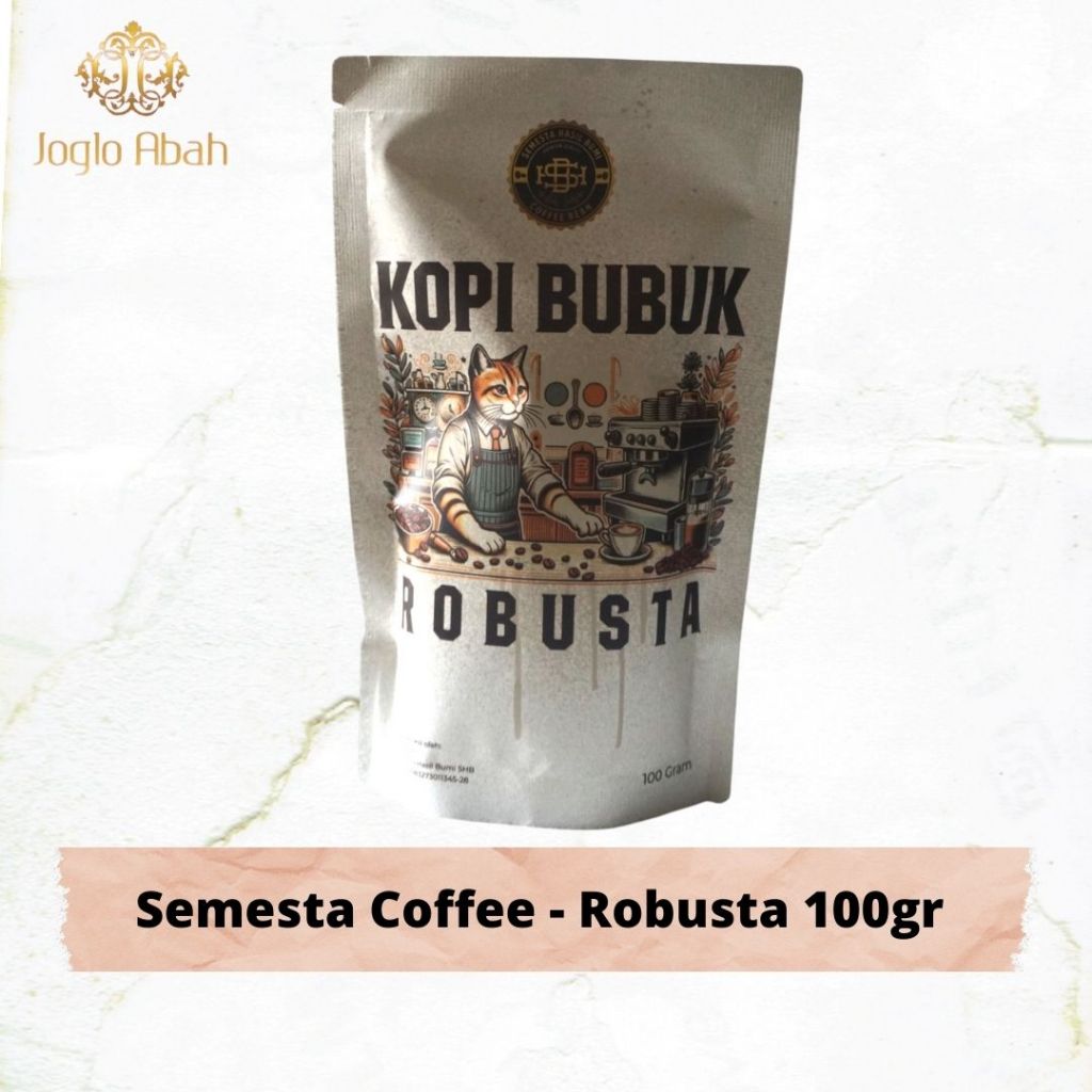 

Semesta Coffee - Robusta Pouch Putih - Joglo Abah