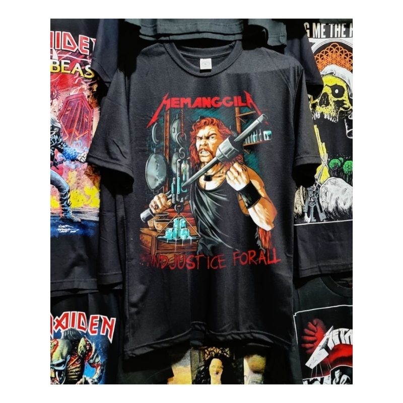 KAOS PLESETAN METALLICA MEMANG GILA