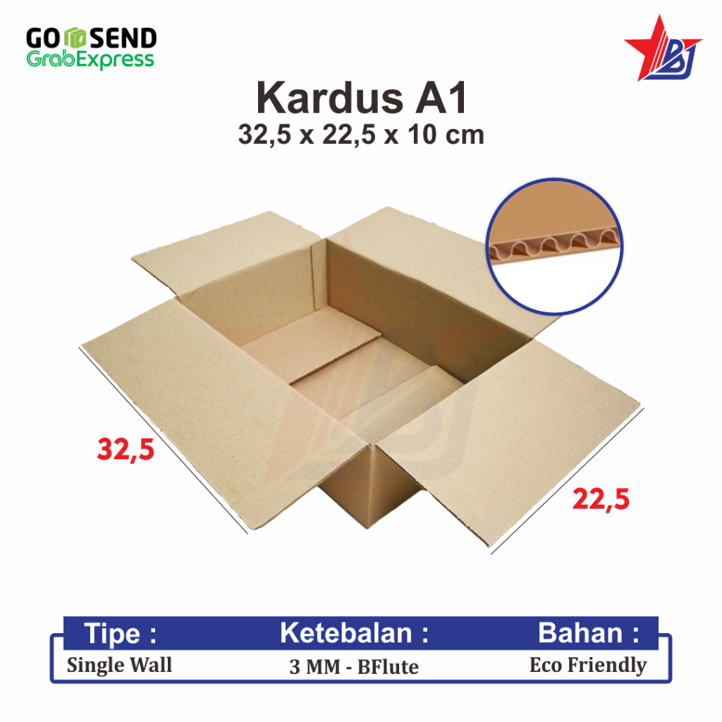 

Kardus 32,5x22,5x10 cm IND