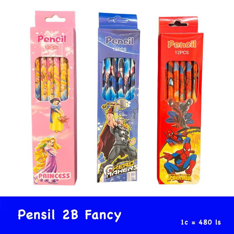 

PENSIL SERUT 2B/PENSIL 2B ANAK LAKI & PEREMPUAN