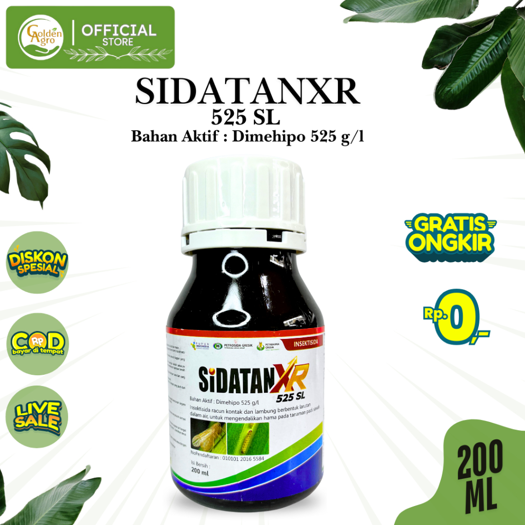 INSEKTISIDA SIDATAN XR 525SL SL 200ML ML