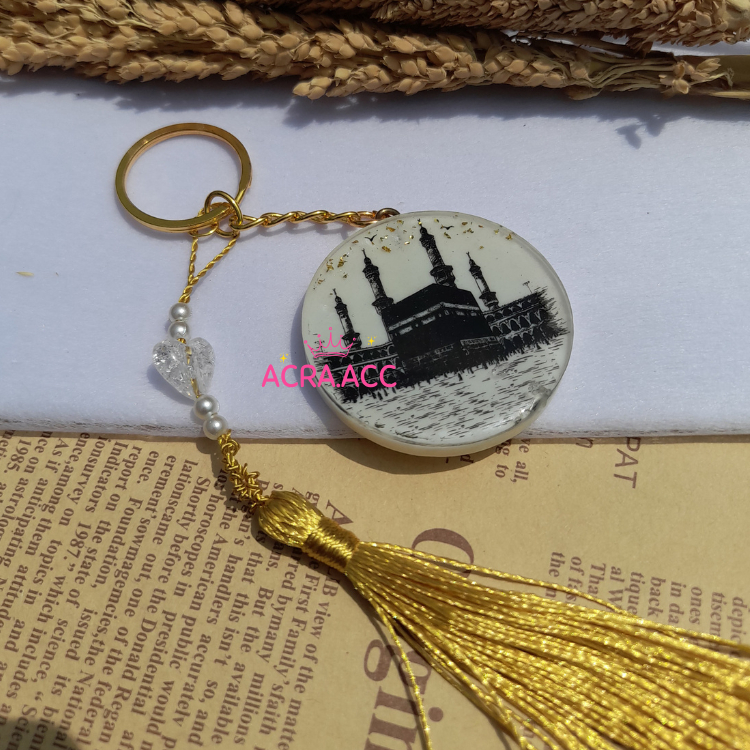 Gantungan Kunci Resin Ka'bah