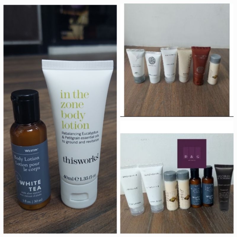 BODY LOTION HOTEL BALI WESTIN W SHERATON 30ML 40ML (WANGINYA ENAK)