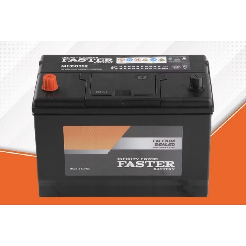 aki kering FASTER MF 95D31L untuk Pajero Diesel, Fortuner Diesel, Toyota Hilux