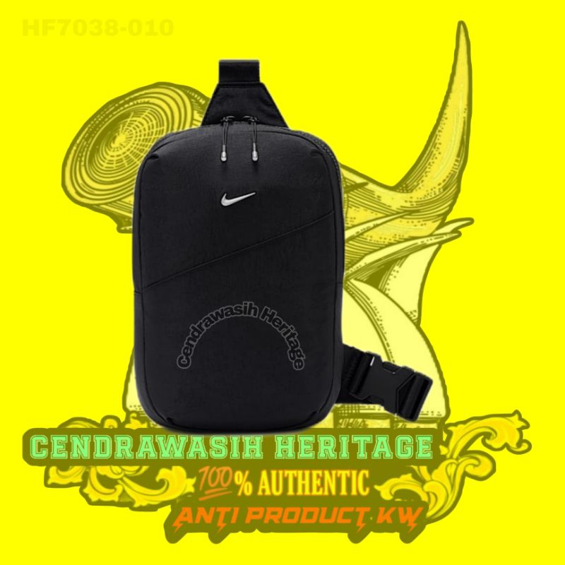 Nike Aura Cross Body Bag 5L Black 100% Authentic