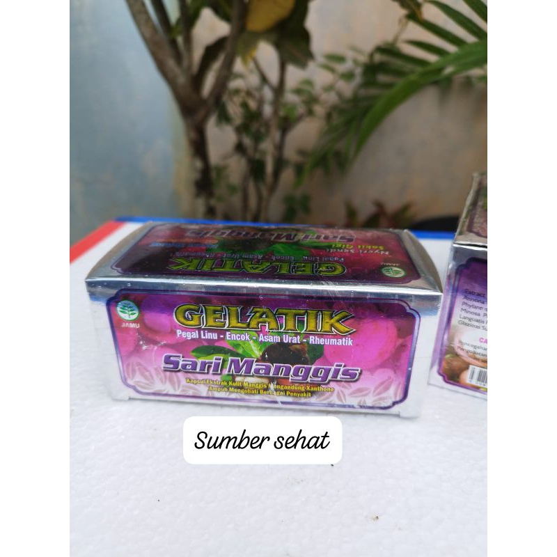 

Gelatik Sari Manggis OriginalKemasan kotak isi 24sachet