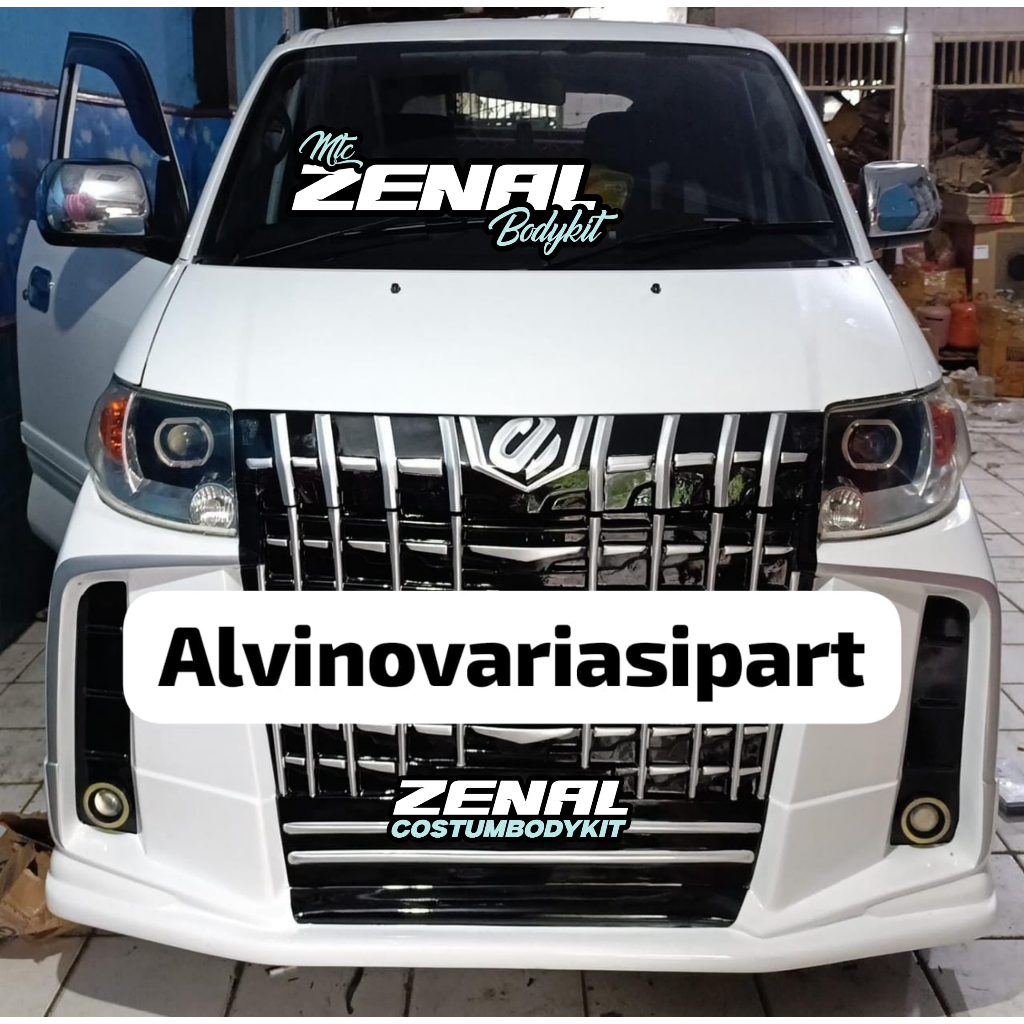 BEMPER DEPAN SUZUKI APV COSTUM MODEL ALPHARD BUMPER DEPAN APV MODEL ALPHARD mobil