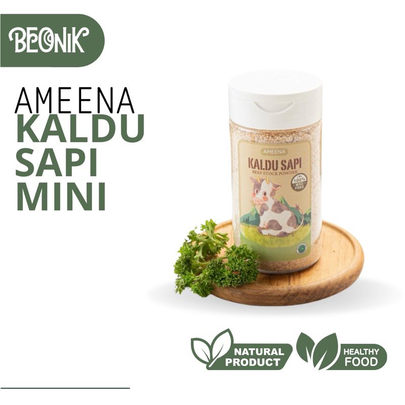 

[ MINI ] Kaldu Sapi Non-MSG Asli 100GR | Ameena Premium Quality