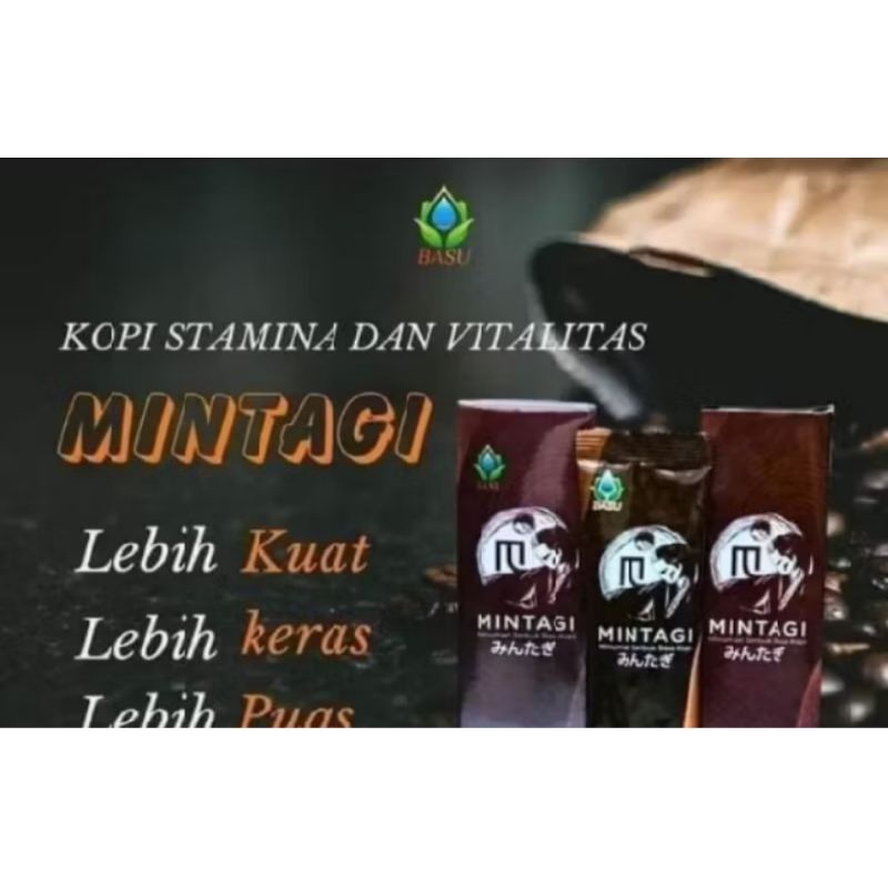 

KOPI MINTAGI KOMPONEN TERBAIK UNTUK MENAMBAH SETAMINA DAN KESEHATAN VITALITAS 100%ORIGINAL