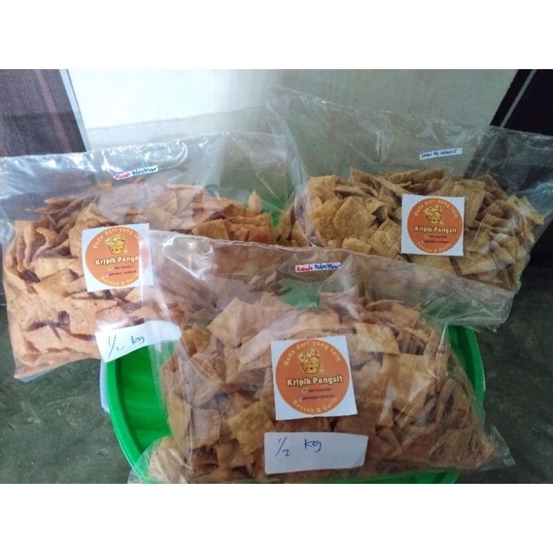 

Kripik Pangsit1/2kg