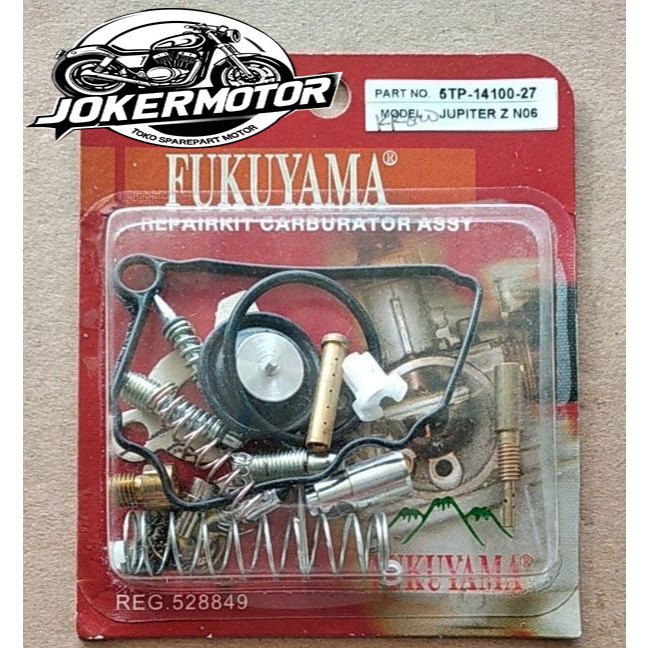 REPAIRKIT CARBURATOR ASSY  REPAIR KIT KARBURATOR ASSY JUPITER Z N 06 -09 VEGA R NEW - FUKUYAMA