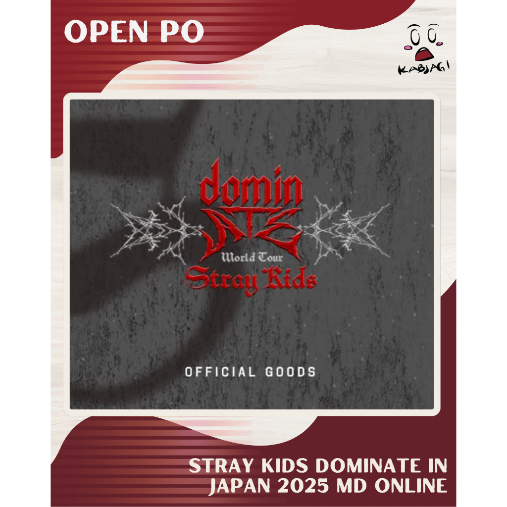 [PO] STRAY KIDS DOMINATE IN JAPAN 2025 MD ONLINE