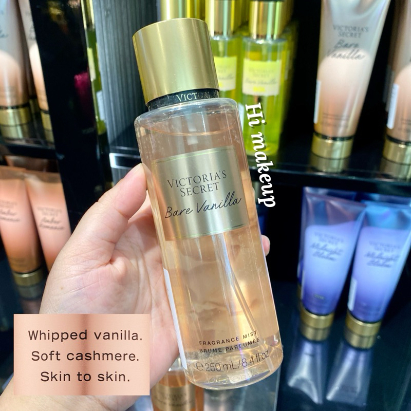 Victoria Secret Bare Vanilla Body Mist Original BPOM 250ml
