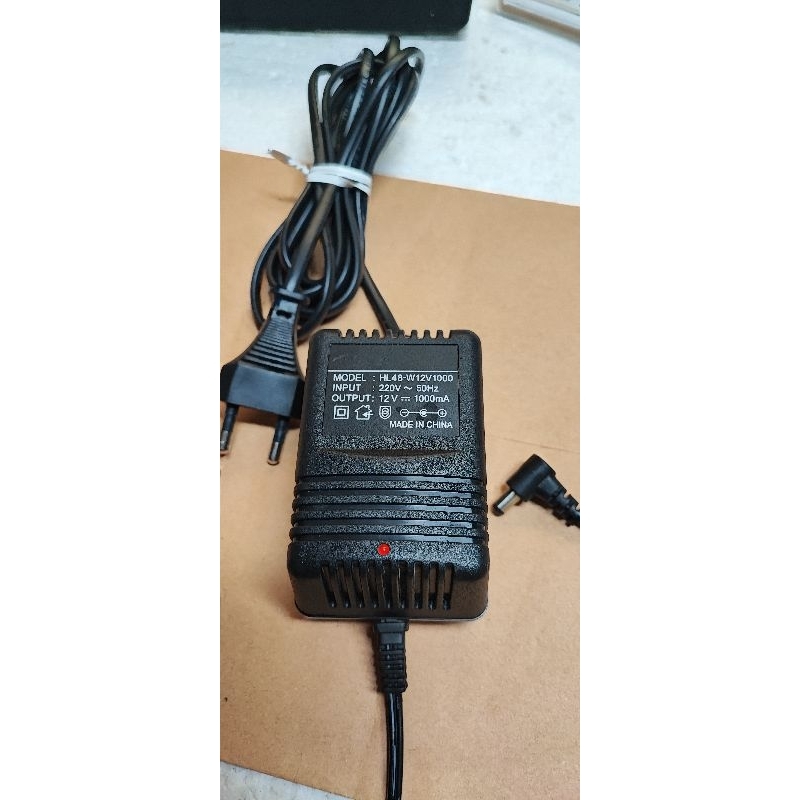Adaptor trafo HL48-W12V1000  12V 1000mA Jack 5,5mm