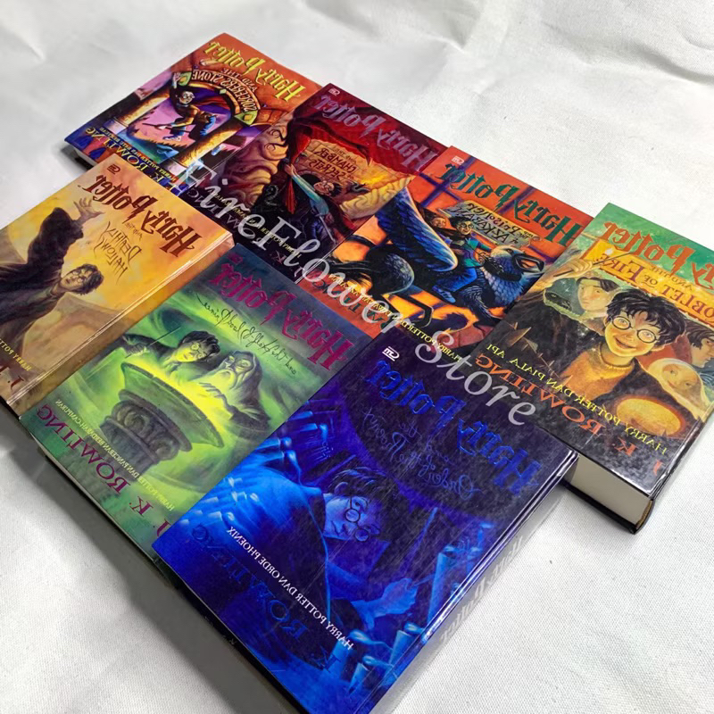 NOVEL HARRY POTTER EDISI HARD COVER - J.K. ROWLING