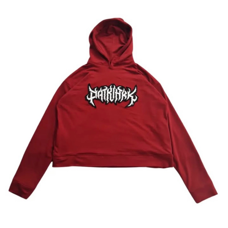 Hoodie Crop Unfinished “Jackwalten” - Patriark