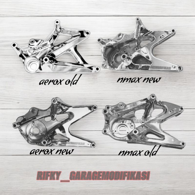 arm swing arm chrome nmax&aerox chrome original yamaha bergaransi