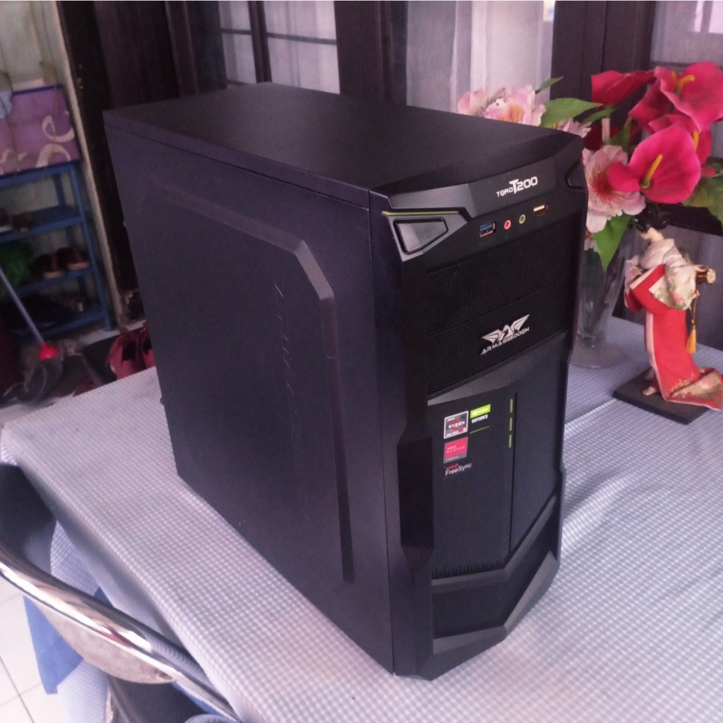 PC GAMING Ryzen 5 5600g GTX 1660 Super 32GB RAM 4TB HDD 256GB SSD SECOND