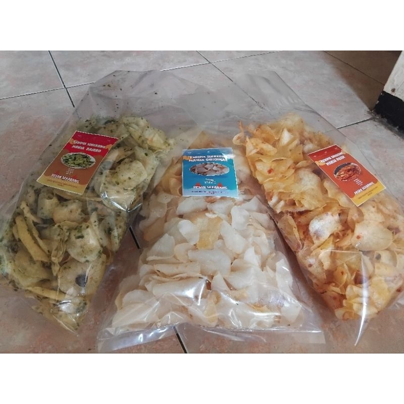 

Keripik singkong 3 varian rasa