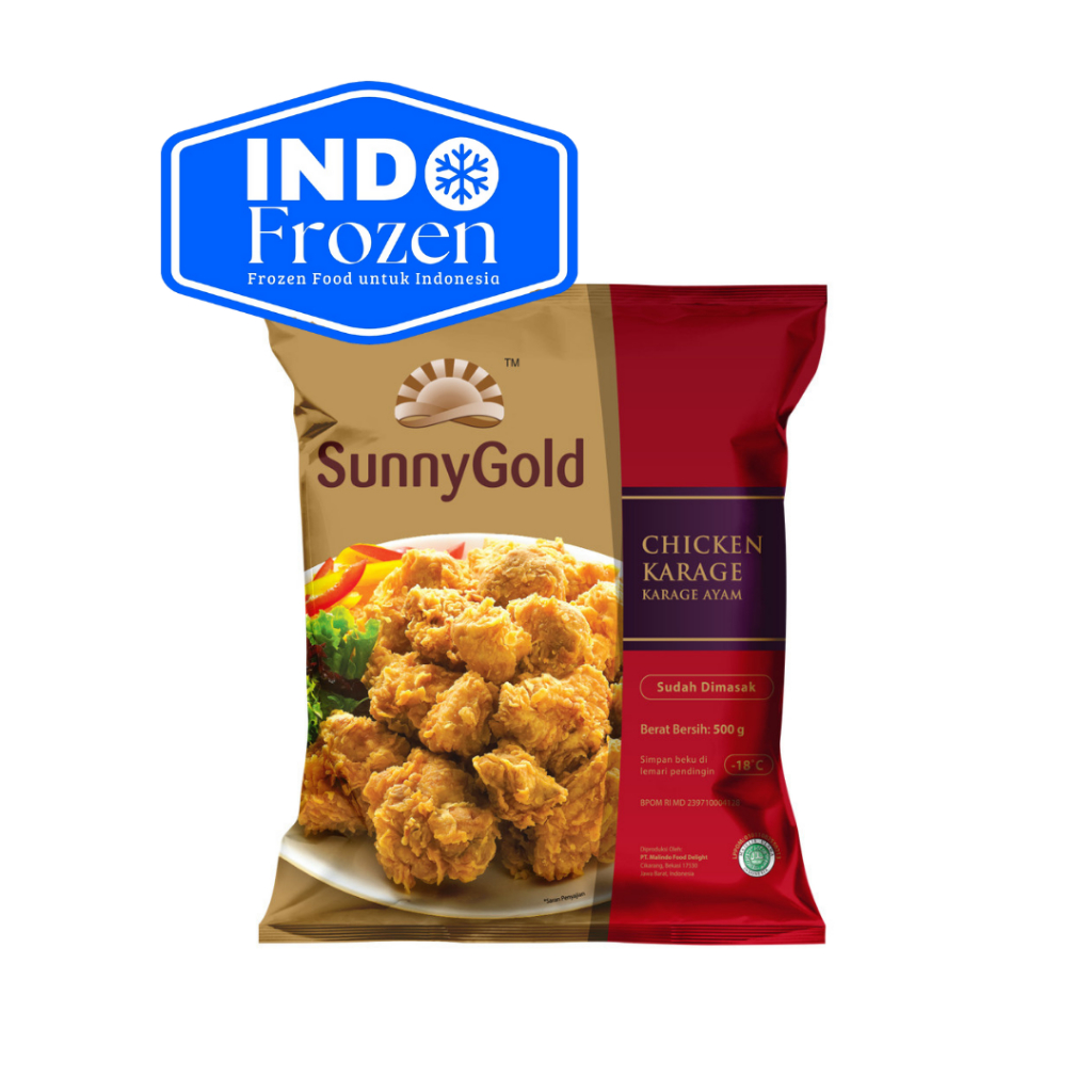 

SUNNY GOLD CHICKEN KARAGE 500GR / KARAGE AYAM