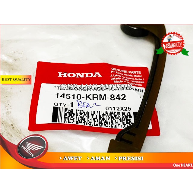 TENSIONER RANTAI KETENG CB VERZA CRF MEGAPRO NEW ORI AHM 14510-KRM-842