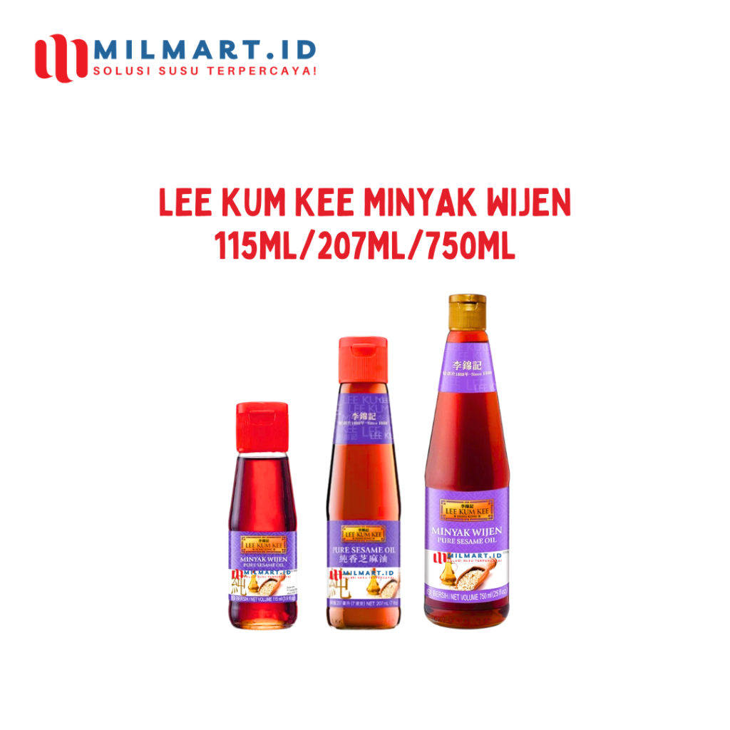 

LEE KUM KEE PURE MINYAK WIJEN 115ML/207ML/750ML SESAME OIL