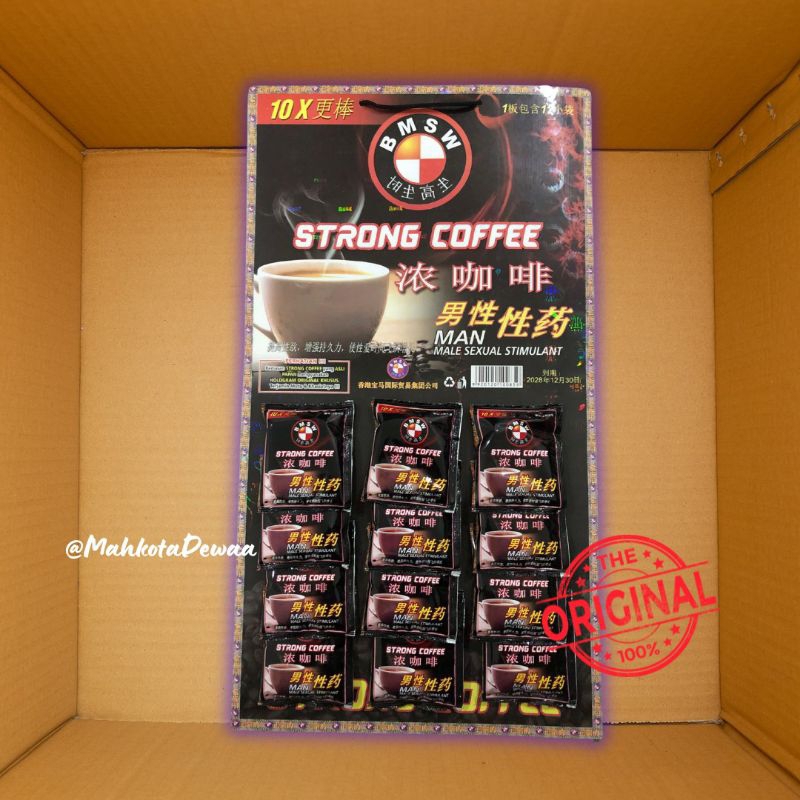 

1 papan strong coffee 100% original