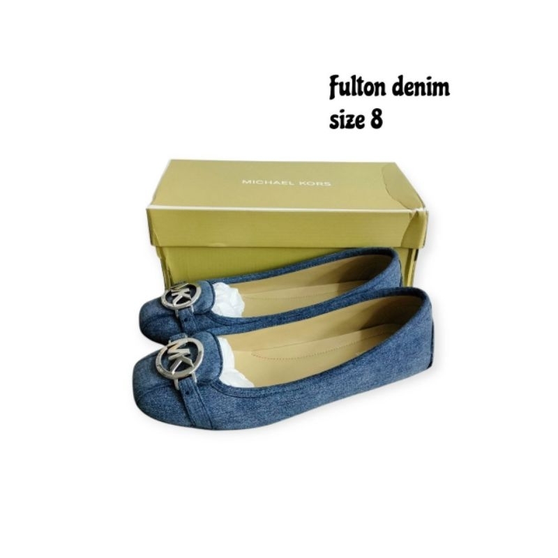 Mk fulton denim original flat shoes