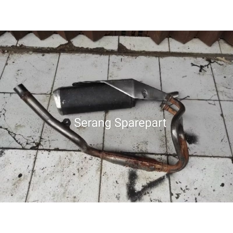 Kenalpot Standar Ninja 250 Fi Original Copotan