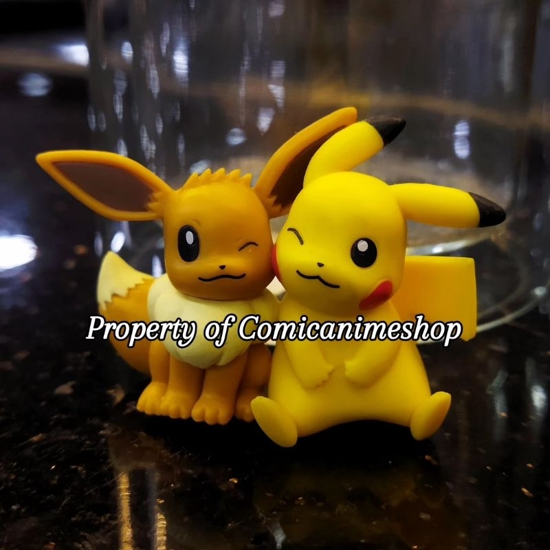 Gashapon Putito Vol 2 Pikachu Eevee