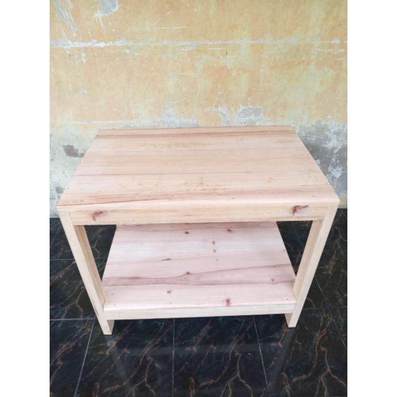 Rak Meja Kayu Minimalis