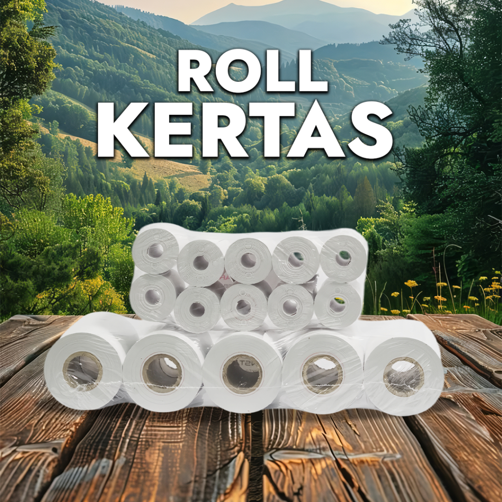 

Paper Thermal Kertas Kasir EDC 80x50 80x80 Cocok Digunakan untuk Struk Parking / Struk Belanja