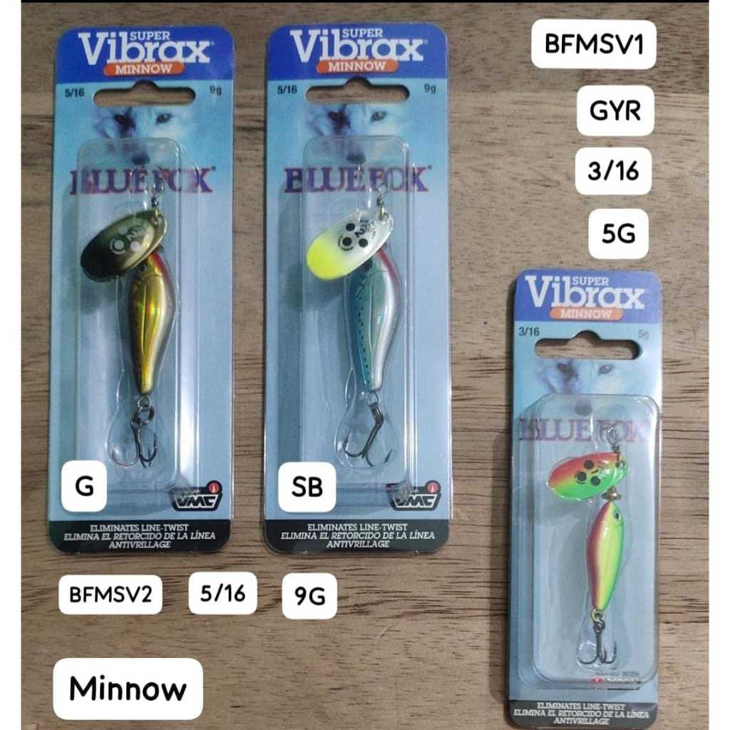 Lure Blue Fox Super Vibrax Minnow