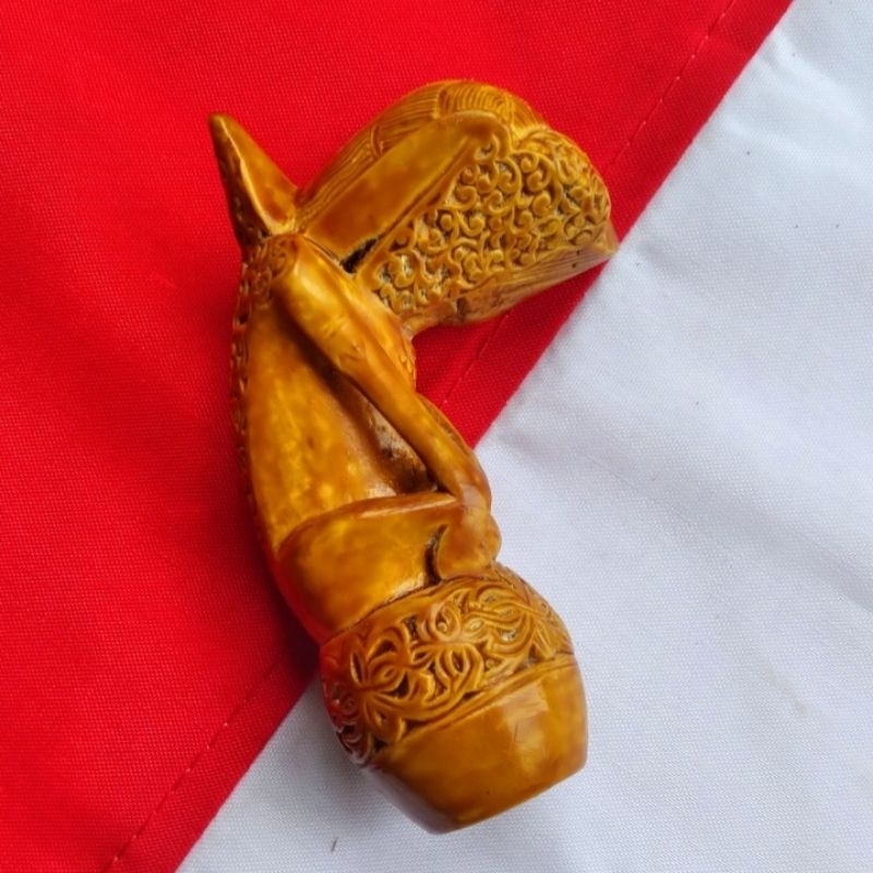 Deder | Hulu | gagang keris versi serbuk tulang no 092