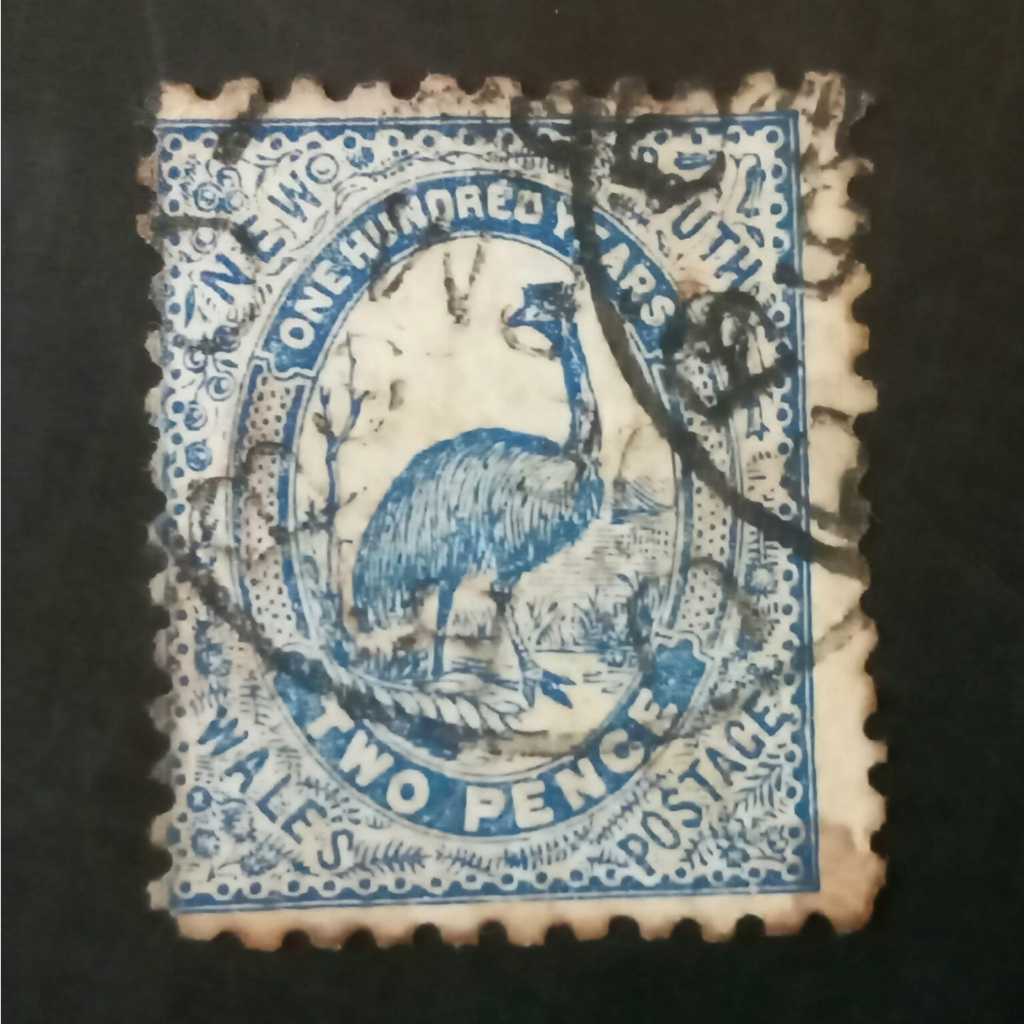 Perangko New South Wales 2 Pence