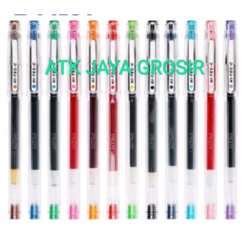 

AJGrosir PERBIJI PEN HITEC PILOT WARNA WARNI