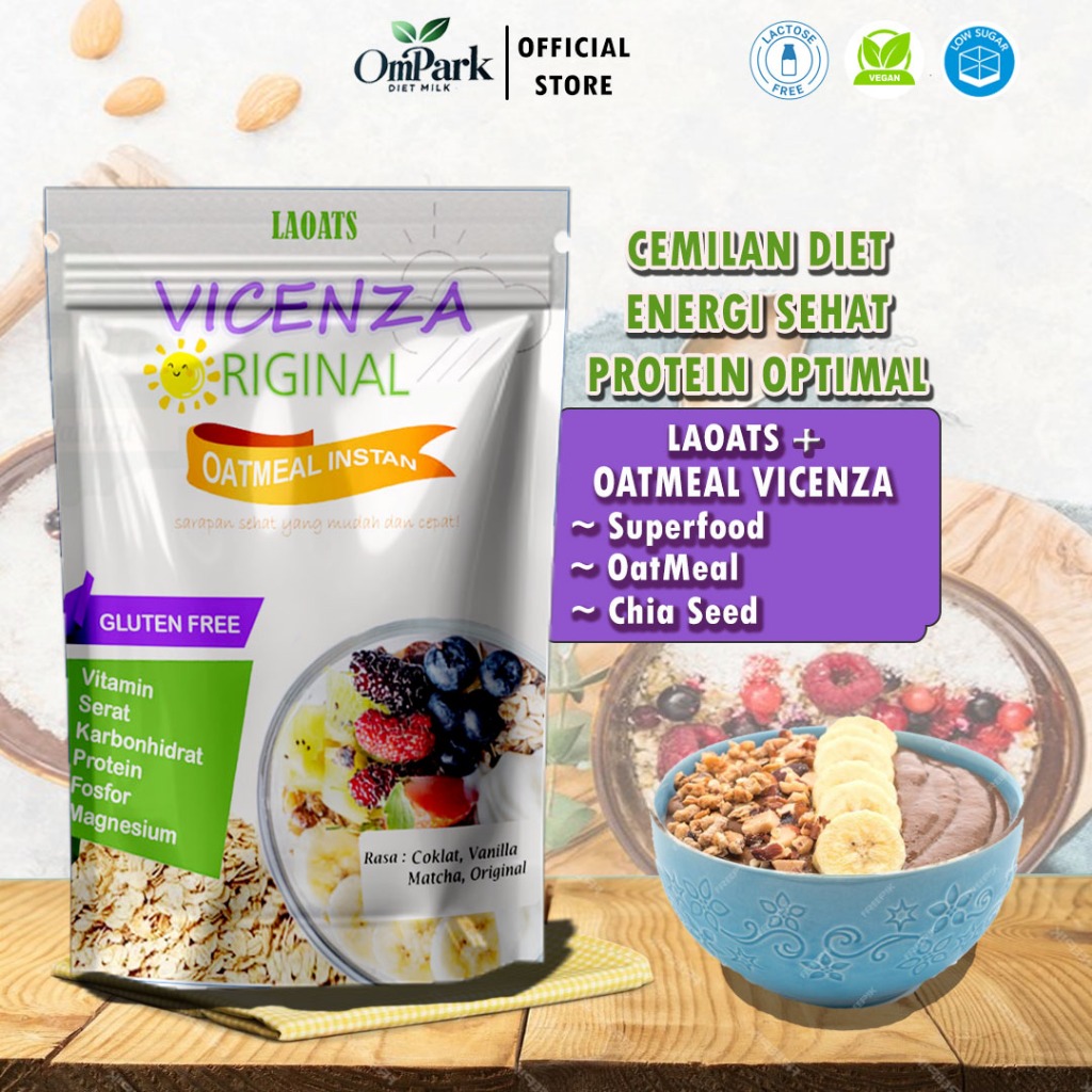 

Oatmeal Diet Sarapan Sehat Rendah Kalori Makanan Sehat Diet Penurun Berat Badan Pelangsing Badan Laoats