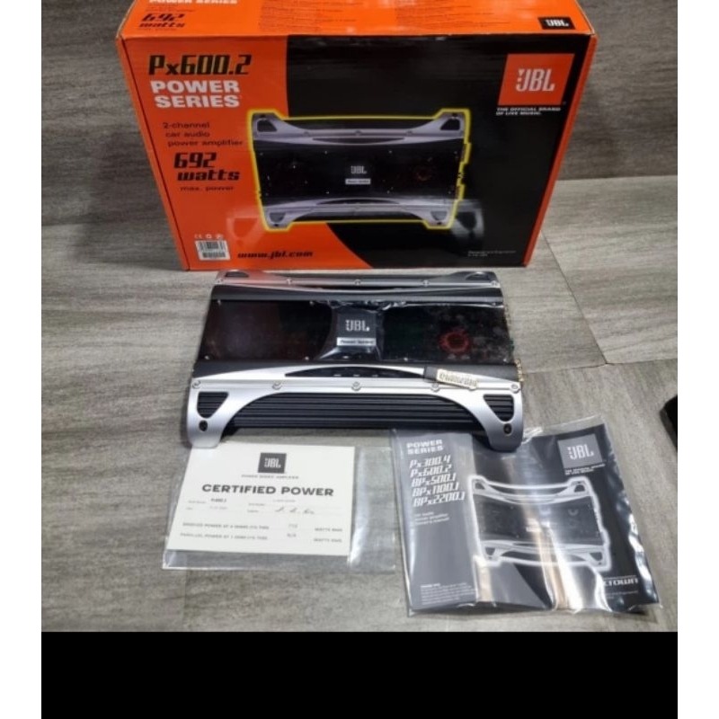 Power JBL PX-600.2 (2 CH) Amplifier 2 Channel Audio Mobil