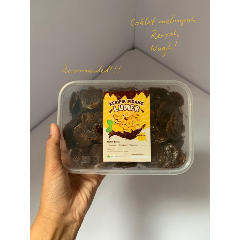 

[PREMIUM] KERIPIK PISANG LUMER | KERIPIK PISANG COKLAT | KERIPIK PISANG ANEKA RASA | KERIPIK PISANG COKLAT PREMIUM | BANANA CHIPS | KRIPIK PREMIUM
