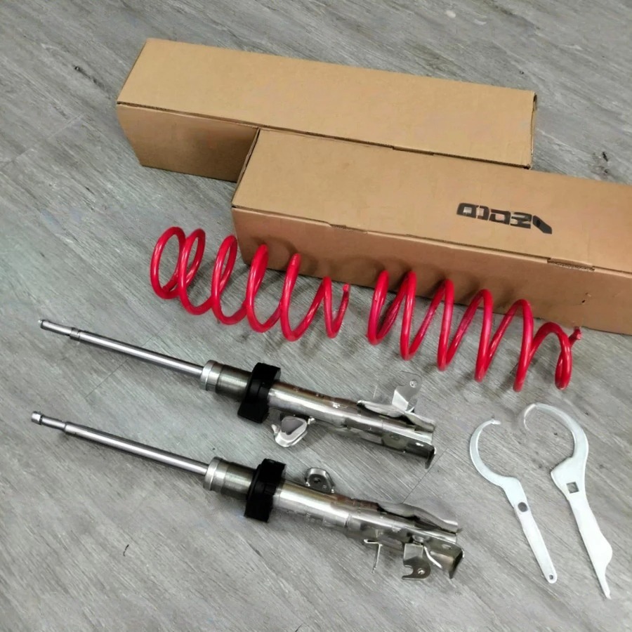 Coilover Shock Breaker JAMEX ADJUSTABLE HONDA BRIO DEPAN ORIGINAL