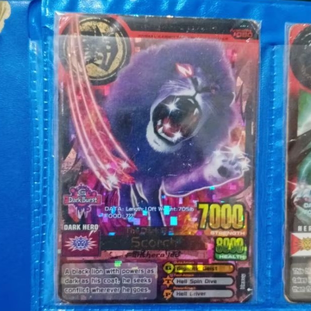 kartu animal kaiser scorch ver 5 ultra rare original