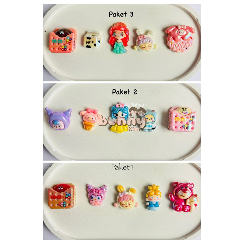

(Bunnyandkim) Klip Clay Karakter Dingyi UV