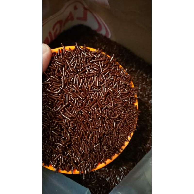 

Meses coklat meises cokelat butir 250 gram kualitas bagus