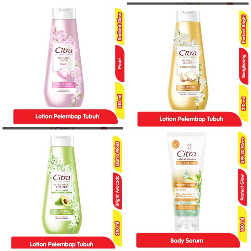 Citra Hand Body Lotion 230ml Hand Body Citra Han Body Citra
