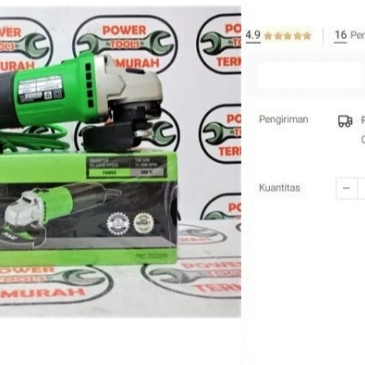 

RYU RSG 100-4 Gerinda 4" Switch Dorong Atas Saklar Gurinda RSG100-4