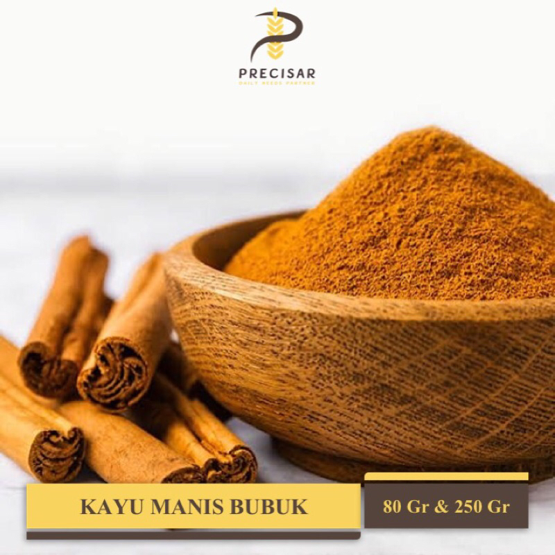 

Bubuk Kayu Manis Murni / Pure Cinnamon Powder - Natural | Organic | Gluten Free | Non GMO