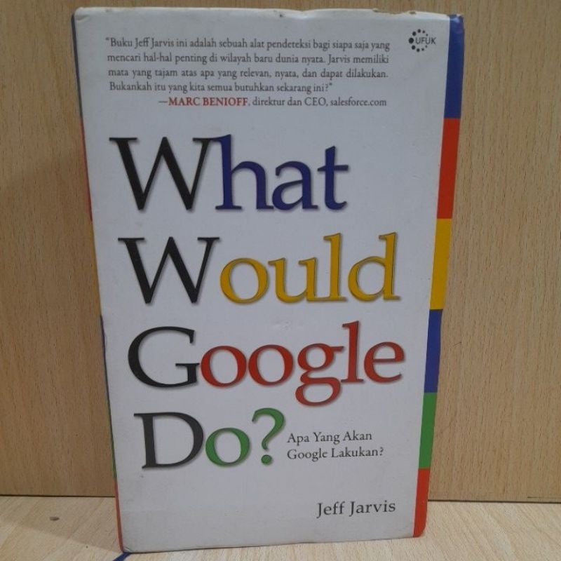 buku original " WHAT WOULD GOOGLE DO  Apa yang Akan Google Lakukan?.