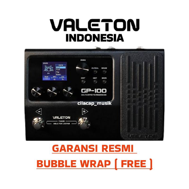 VALETON GP100 VALETON GP 100 EFEK GITAR ELEKTRIK EFEK BASS